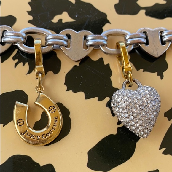 Juicy Couture heart ❤️ toggle charm bracelet - Picture 8 of 11